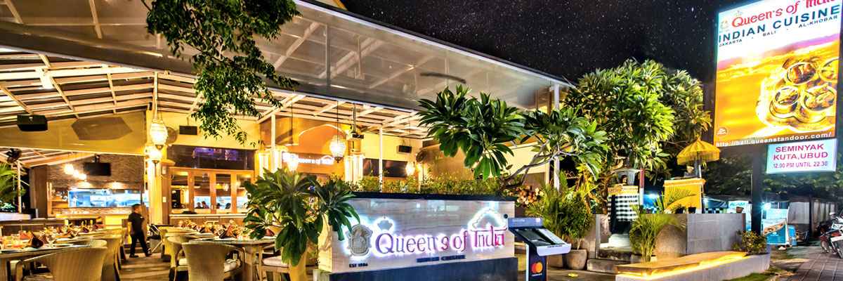 Queen’s of India Kuta Exterior Entrance
